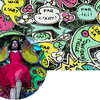 Portrait artistique de Zeu Hi.